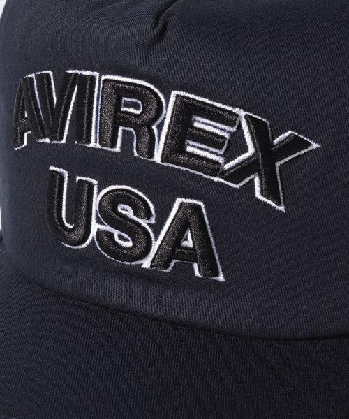 AVIREX(AVIREX)/AX KING SIZE MESH CAP USA/img03