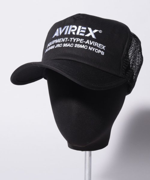 AVIREX(AVIREX)/AVIREX KING SIZE MESH LOGO CAP/img04