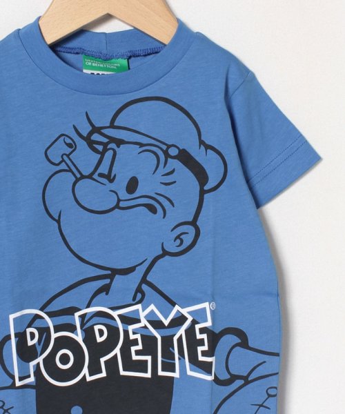 BENETTON (UNITED COLORS OF BENETTON BOYS)(ユナイテッド　カラーズ　オブ　ベネトン　ボーイズ)/【Popeyeコラボ】ポパイ＆ロゴTシャツ・カットソー/img09