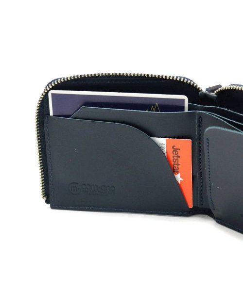 FORTEN(フォルテン)/フォルテン 財布 FORTEN 二つ折り財布 薄い 本革 SHRUNKEN CALF SMART WALLET 別注 com－ono 日本製 FRT0001/img09