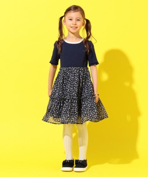 KUMIKYOKU KIDS(組曲KIDS)/【110－140cm】シフォンフラワー ワンピース/img02