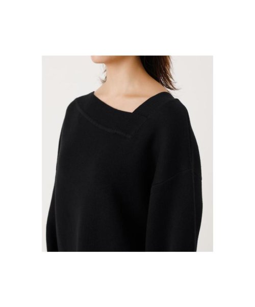 AZUL by moussy(アズールバイマウジー)/ASYMMETRY SWEATTER TOPS/img06