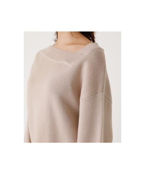 AZUL by moussy(アズールバイマウジー)/ASYMMETRY SWEATTER TOPS/img14