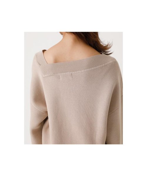 AZUL by moussy(アズールバイマウジー)/ASYMMETRY SWEATTER TOPS/img15