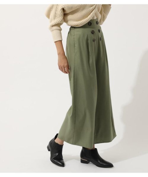 AZUL by moussy(アズールバイマウジー)/SIDE PLEATS TRENCH PANTS/img17
