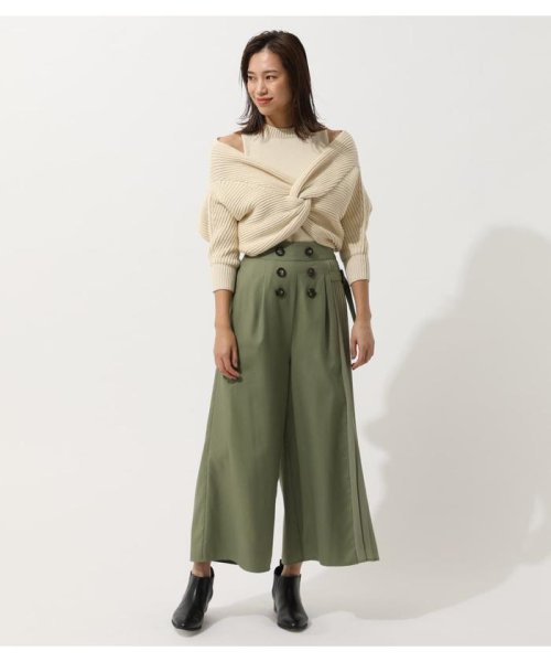 AZUL by moussy(アズールバイマウジー)/SIDE PLEATS TRENCH PANTS/img18
