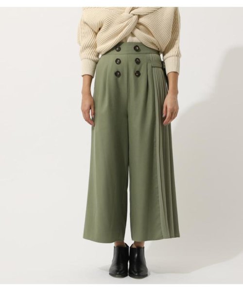 AZUL by moussy(アズールバイマウジー)/SIDE PLEATS TRENCH PANTS/img19