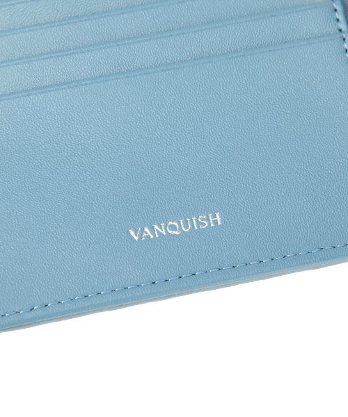 VANQUISH(ヴァンキッシュ　バッグ)/ラム革編込み二つ折り財布/img18
