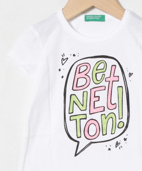 BENETTON (UNITED COLORS OF BENETTON GIRLS)(ユナイテッド　カラーズ　オブ　ベネトン　ガールズ)/ポップロゴTシャツ・カットソー/img04