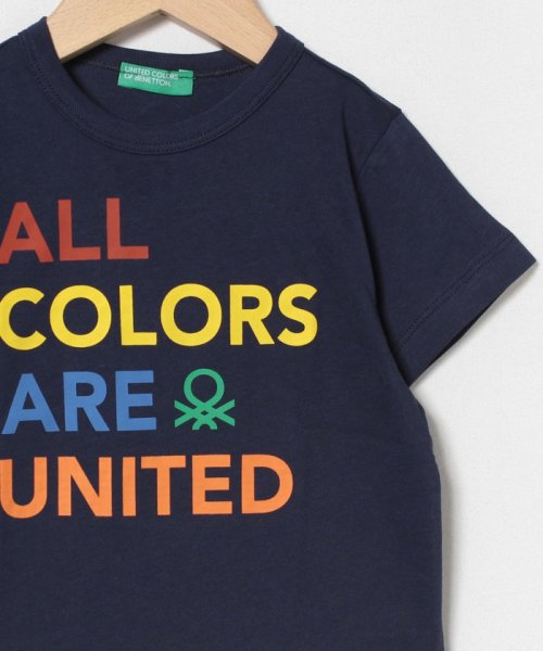 BENETTON (UNITED COLORS OF BENETTON BOYS)(ユナイテッド　カラーズ　オブ　ベネトン　ボーイズ)/カラフルロゴTシャツ・カットソー/img12