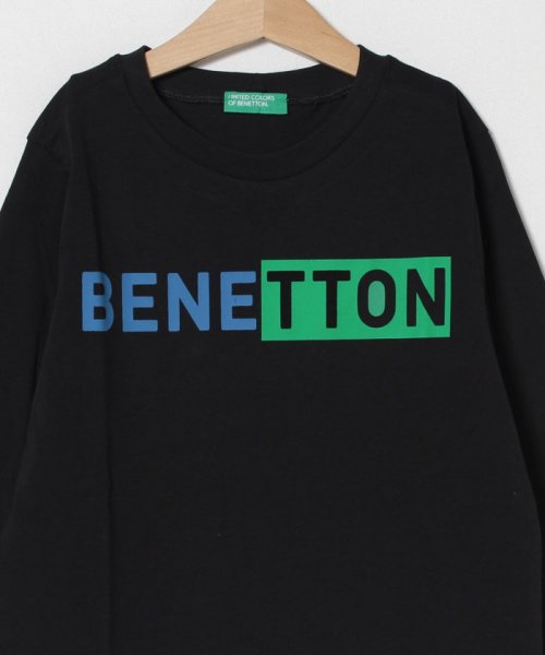 BENETTON (UNITED COLORS OF BENETTON BOYS)(ユナイテッド　カラーズ　オブ　ベネトン　ボーイズ)/ベーシックロゴ長袖Tシャツ・カットソー/img02