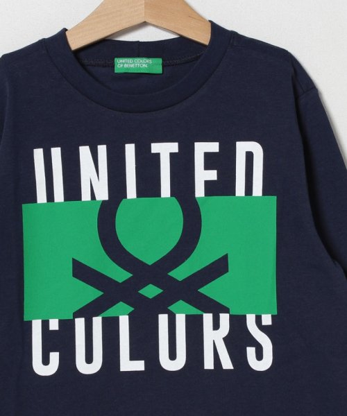 BENETTON (UNITED COLORS OF BENETTON BOYS)(ユナイテッド　カラーズ　オブ　ベネトン　ボーイズ)/ベーシックロゴ長袖Tシャツ・カットソー/img12