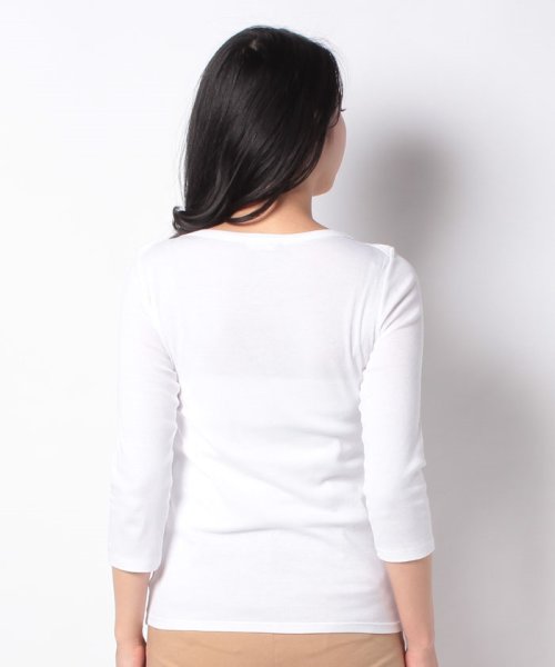 BENETTON (women)(ベネトン（レディース）)/ボートネック7分袖Tシャツ・カットソー/img15