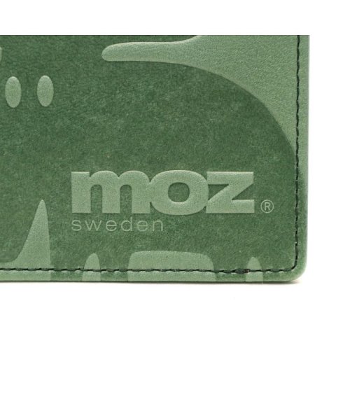モズ パスケース Moz 定期入れ Icカード Elk スウェーデン 通学 本革 Znwe モズ Moz Magaseek