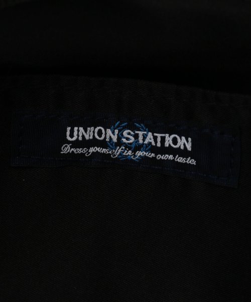 UNION STATION(ユニオンステーション)/【撥水加工】フェイクレザートートバッグ/img12