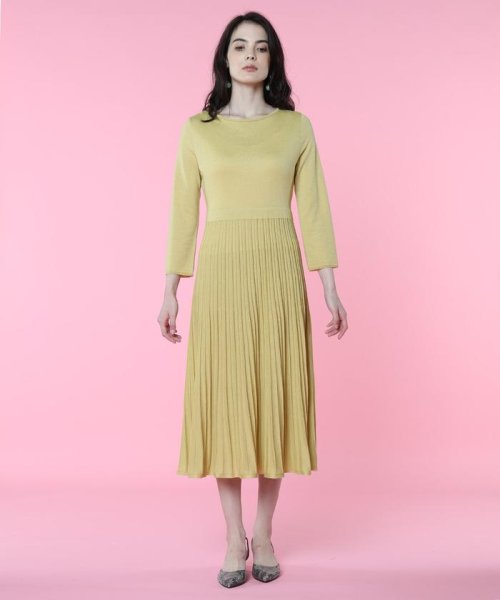 セール Maglie Par Ef De ロングプリーツニットワンピース エフデ Ef De Magaseek
