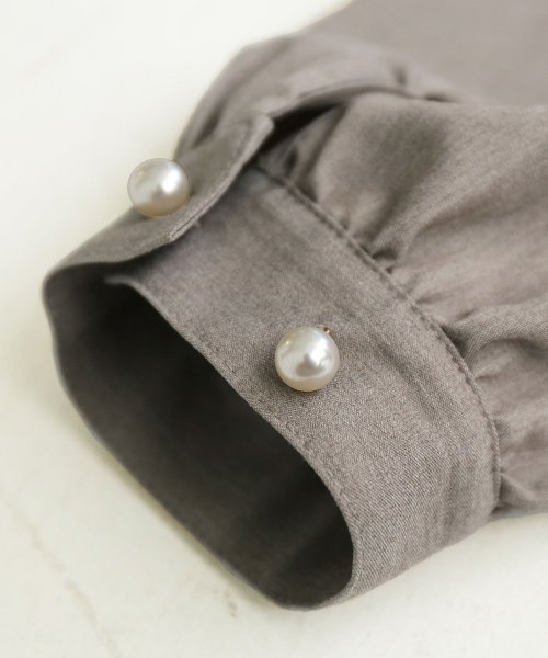 Somariレース衿付きロングワンピース