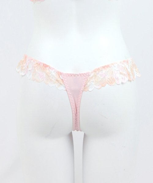 fran de lingerie(フランデランジェリー)/Lacy Gradation レーシーグラデーション コーディネートTバック（タンガ）/img09