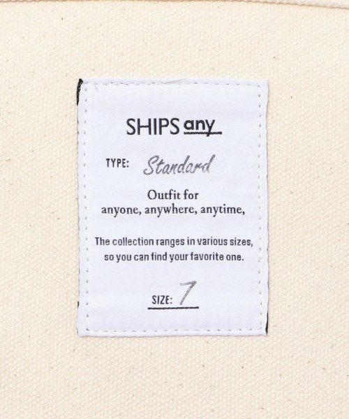SHIPS any WOMEN(シップス　エニィ　ウィメン)/SHIPS any: STANDARD キャンバス トートバッグ L/img09