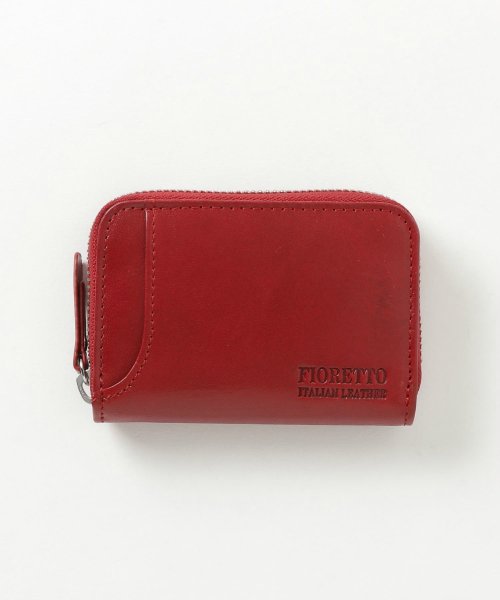 FIORETTO(FIORETTO)/牛革 イタリアンレザー コンパクト財布（ファスナータイプ）/img45