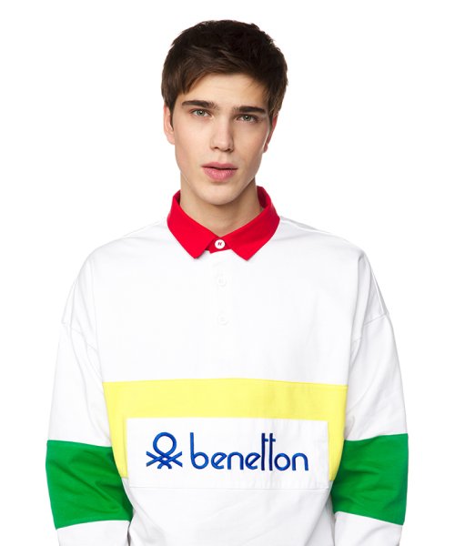 BENETTON (mens)(ベネトン（メンズ）)/クラシックロゴラガーシャツ/img21