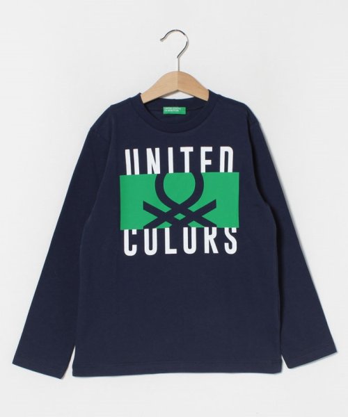 BENETTON (UNITED COLORS OF BENETTON BOYS)(ユナイテッド　カラーズ　オブ　ベネトン　ボーイズ)/ベーシックロゴ長袖Tシャツ・カットソー/img10