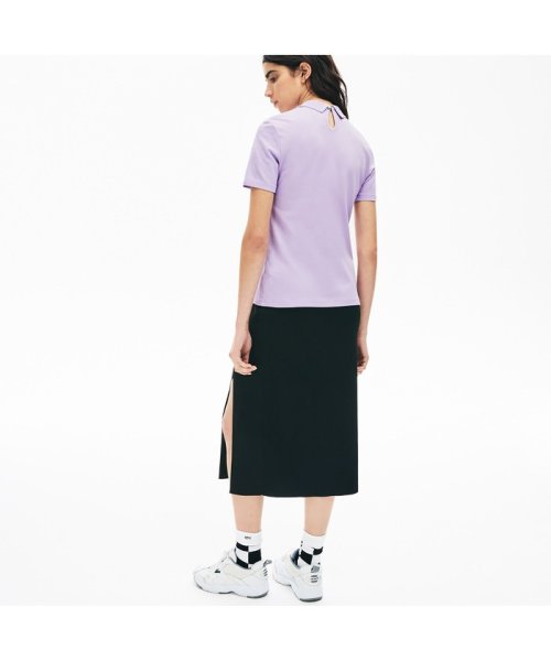 LACOSTELIVE LADYS(ラコステライブ　レディース)/『LACOSTE L!VE』バックネックオープンポロ/img12