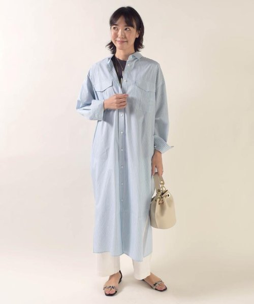 セール 60 Off Ships Any ストライプシャツワンピース シップス エニィ ウィメンズ Ships Any Womens Magaseek