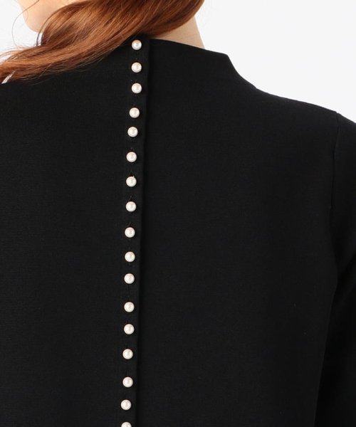 ポリエステルコットン バックパールボタンワンピース Tomorrowland Tomorrowland Magaseek