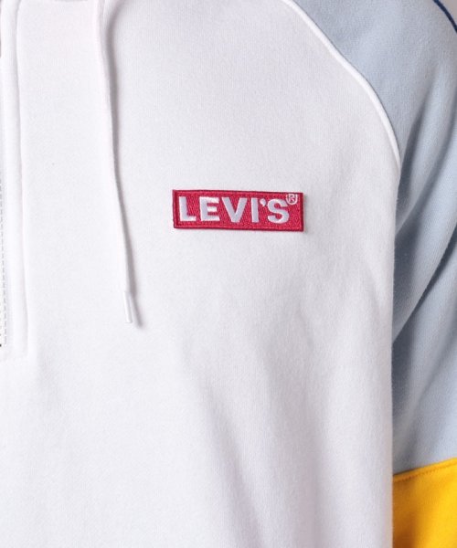 LEVI’S OUTLET(リーバイスアウトレット)/RELAXED PIECED 1/4 ZIP BLOCKED STRIPE SL/img04