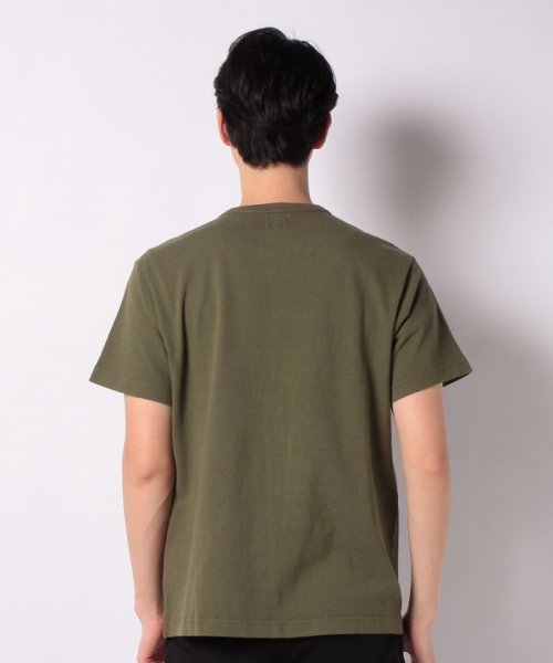 LEVI’S OUTLET(リーバイスアウトレット)/SS MIGHTY PIECED TEE TAPE APPLIQUE OLIVE/img02