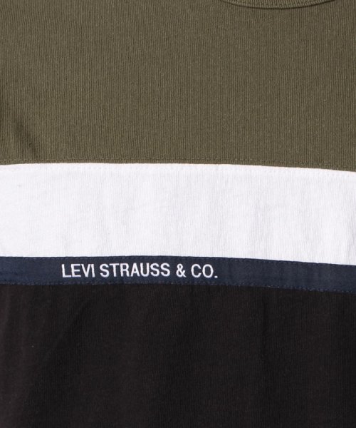 LEVI’S OUTLET(リーバイスアウトレット)/SS MIGHTY PIECED TEE TAPE APPLIQUE OLIVE/img05