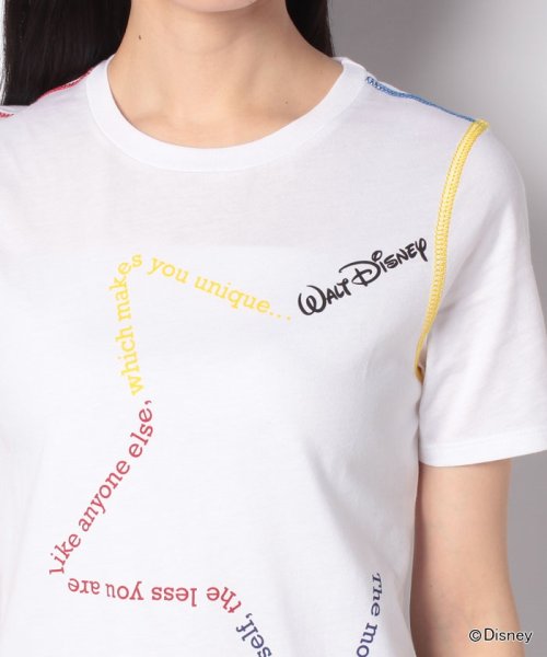BENETTON (women)(ベネトン（レディース）)/【Disneyコラボ】ディズニーキャラカラーステッチ半袖Tシャツ/img30