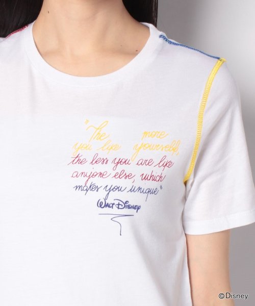 BENETTON (women)(ベネトン（レディース）)/【Disneyコラボ】ディズニーキャラカラーステッチ半袖Tシャツ/img39