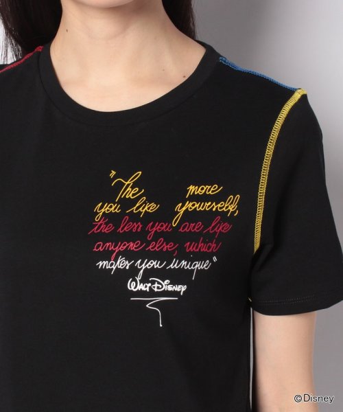 BENETTON (women)(ベネトン（レディース）)/【Disneyコラボ】ディズニーキャラカラーステッチ半袖Tシャツ/img48