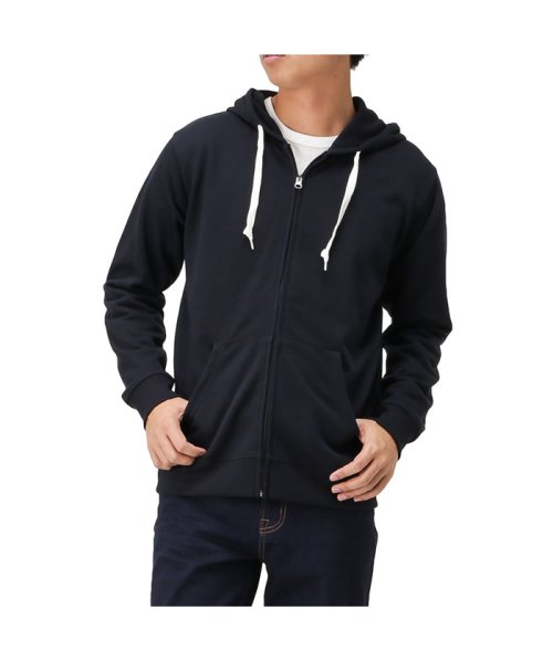 MAC HOUSE(men)(マックハウス（メンズ）)/Navy ネイビー 裏毛ジップパーカー MH/03664SS/img35