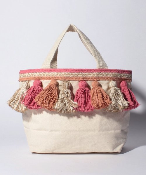 Lilas Campbell(Lilas Campbell)/canvas tassel bag/img02