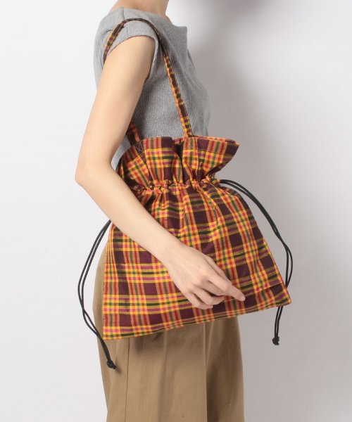 Lilas Campbell(Lilas Campbell)/Textile marche bag_Check/img04