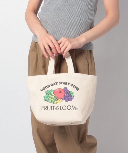 FRUIT OF THE LOOM(フルーツオブザルーム)/FRUIT OF THE LOOM/フルーツオブザルーム　LUNCH TOTE BAG / お弁当 ランチ ミニバッグ お出かけ ピクニック/img05