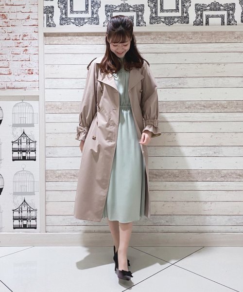 MAISON DE REEFUR▶︎梨花 ドレス トレンチコート MAISON DE REEFUR  