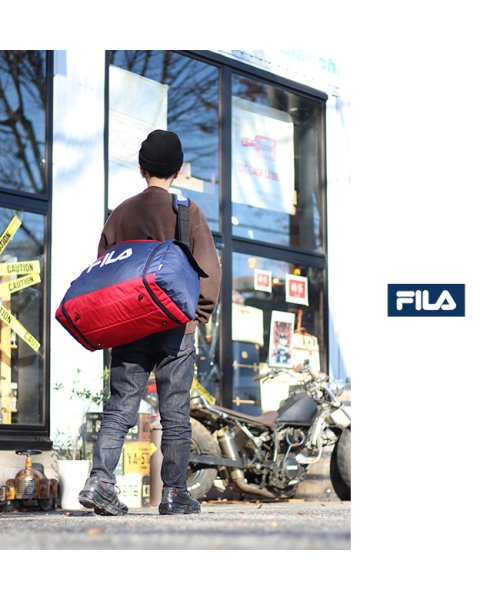 FILA(フィラ)/FILA フィラ ボストンバッグ 50L 修学旅行 林間学校 男子 女子 軽量 拡張 かわいい メンズ レディース 3泊/4泊 7583/img15