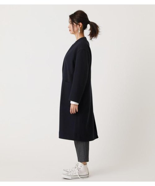 AZUL by moussy(アズールバイマウジー)/COLLARLESS MIDY COAT/img12