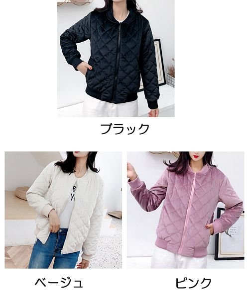 shoppinggo(ショッピングゴー)/レディース ジャケット ノーカラー アウター 長袖 かわいい スプリングコート/img02