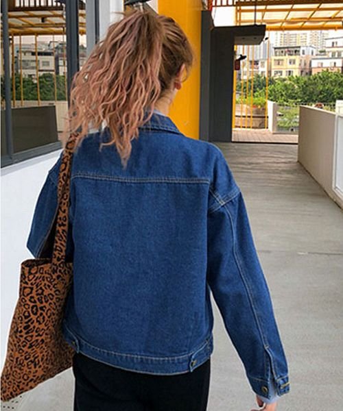 セール デニムジャケット レディース アウター カジュアル ジージャン 秋 冬 秋物 ショッピングゴー Shoppinggo Magaseek