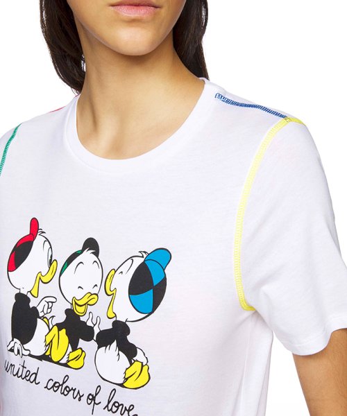 BENETTON (women)(ベネトン（レディース）)/【Disneyコラボ】ディズニーキャラカラーステッチ半袖Tシャツ/img13