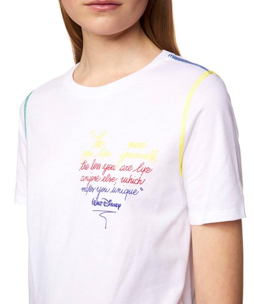 BENETTON (women)(ベネトン（レディース）)/【Disneyコラボ】ディズニーキャラカラーステッチ半袖Tシャツ/img35