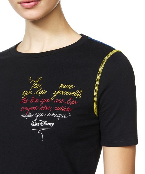 BENETTON (women)(ベネトン（レディース）)/【Disneyコラボ】ディズニーキャラカラーステッチ半袖Tシャツ/img44