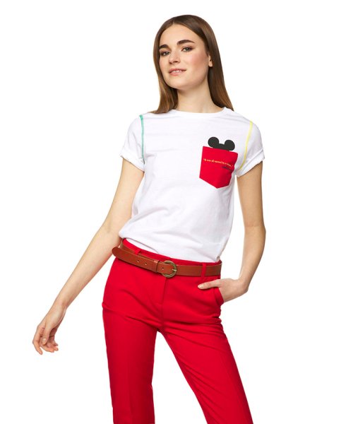 BENETTON (women)(ベネトン（レディース）)/【Disneyコラボ】ディズニーキャラカラーステッチ半袖Tシャツ/img52
