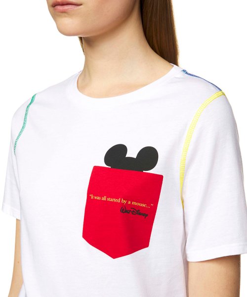 BENETTON (women)(ベネトン（レディース）)/【Disneyコラボ】ディズニーキャラカラーステッチ半袖Tシャツ/img53
