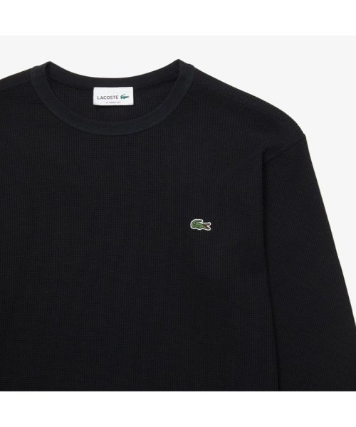 LACOSTE Mens(ラコステ　メンズ)/ワッフルクルーネックロングTshirt/img07